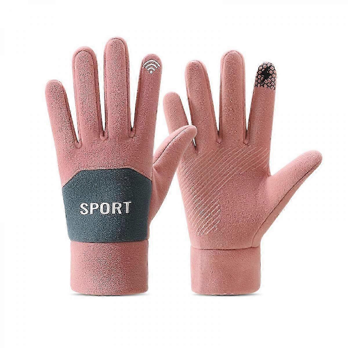 Womens Winter Warm Touchscreen Gloves Thermal Soft Lining Elastic Cuff Glove