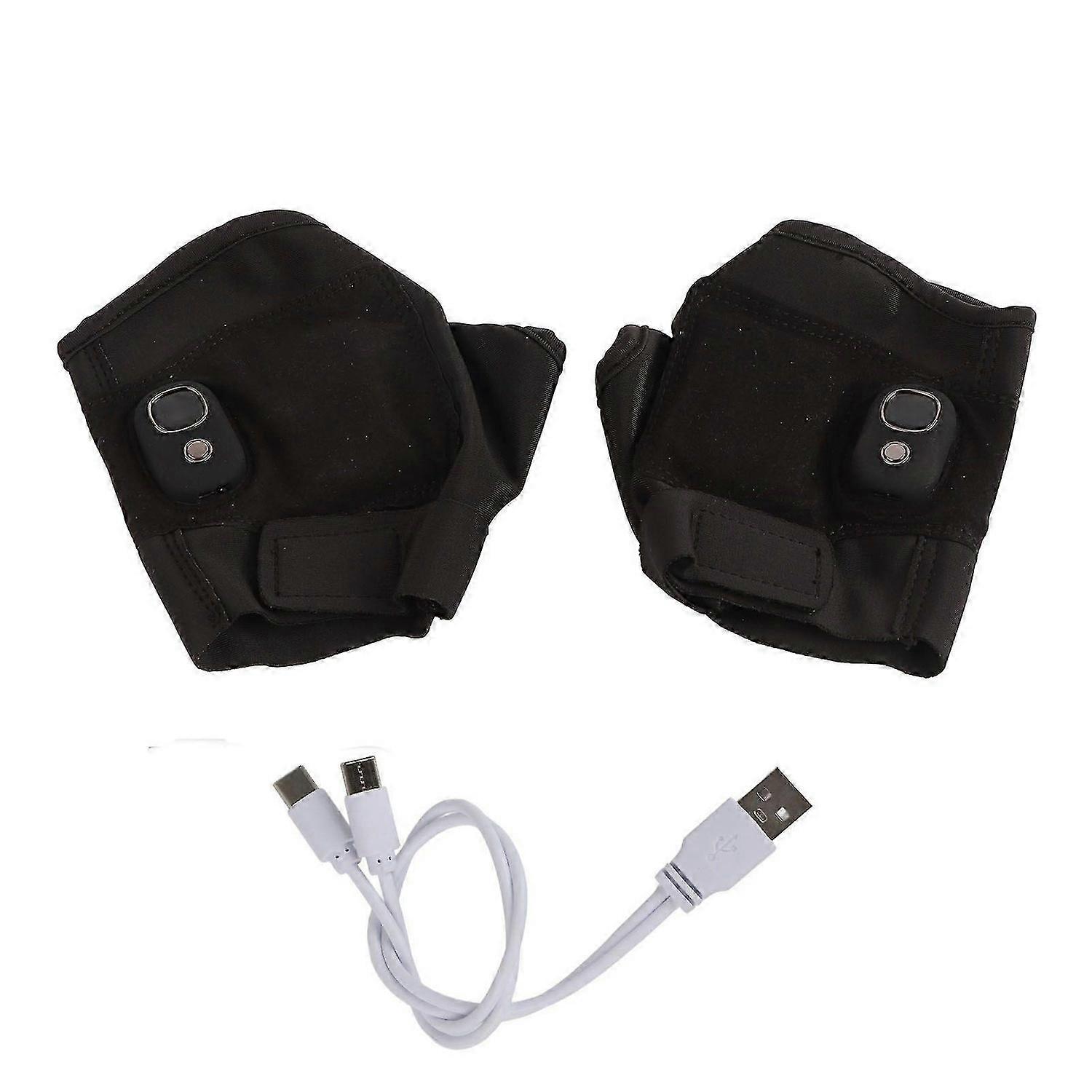 2025 Latest Model Heated Gloves USB 5V 5W Three Level Adjustment Display