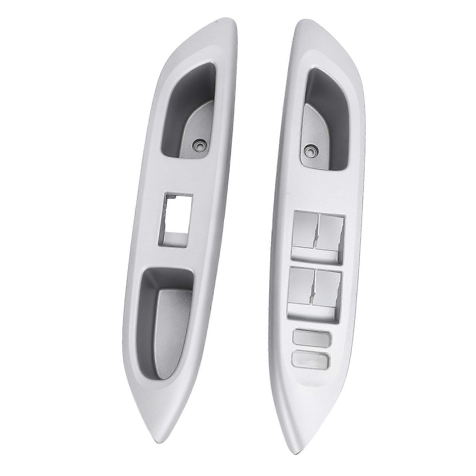 2 Pcs Front Left Right Window Switch Panel Bezel for XP90 2007-2013