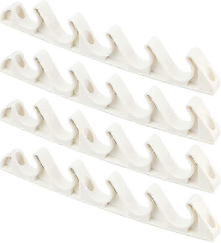 Chaise lounge brackets set - 4pcs vertical hook hangers for outdoor