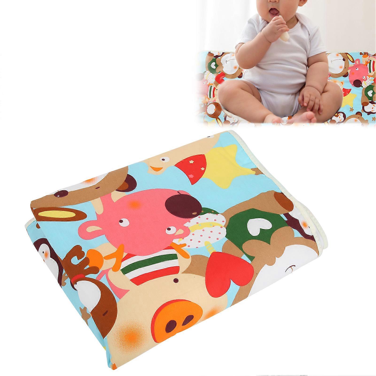 Three Layers Waterproof Diaper Changing Mat Newborn Baby Pad 5#