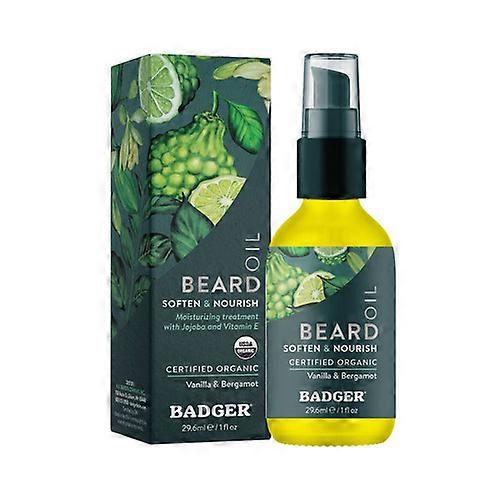 Badger Balm Beard Conditioning Oil ,30 Ml (Pack of 1)