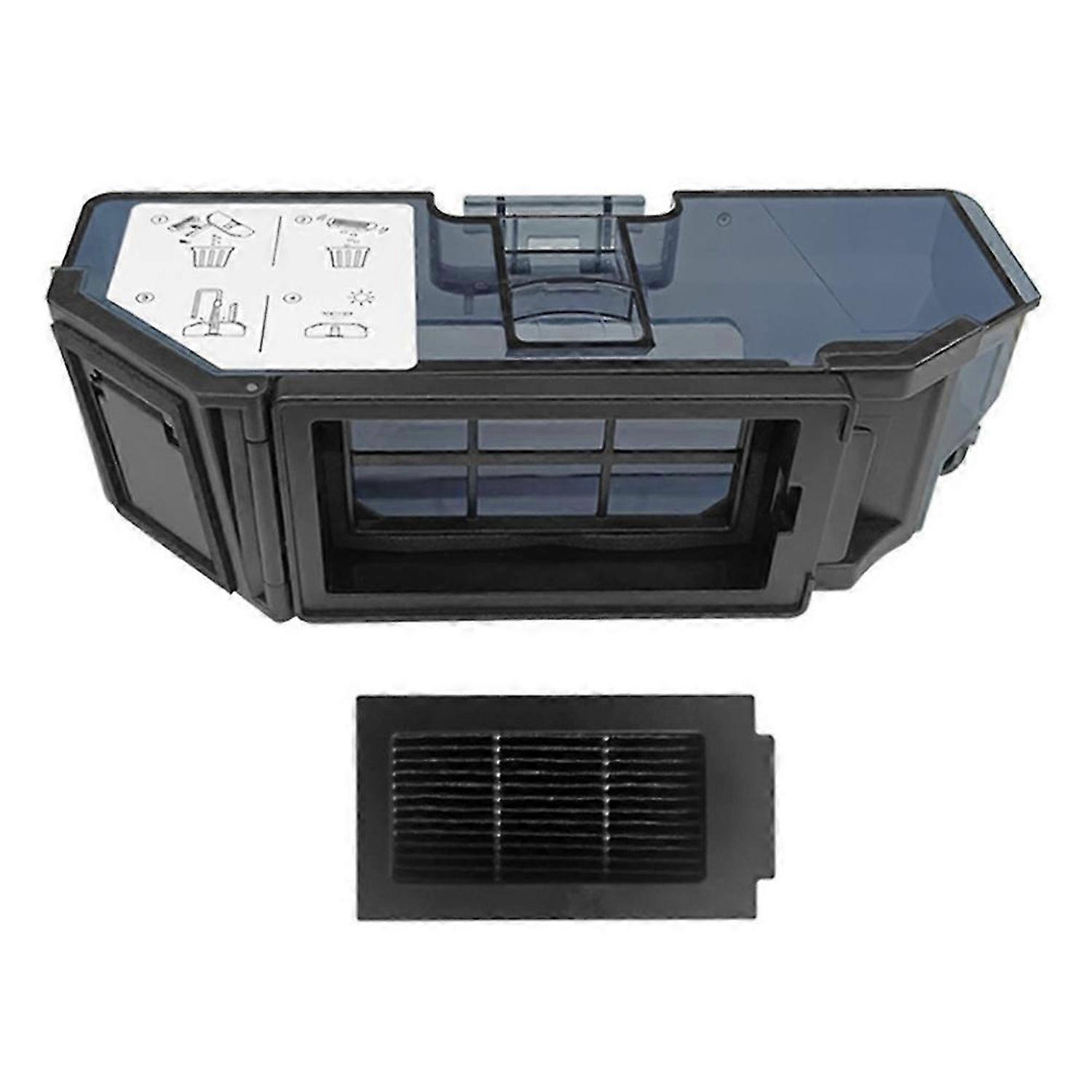 Dust Box with Hepa Filter for T50 PRO Robot Vacuum Cleaner Accessories Replacement Parts Trash Dust