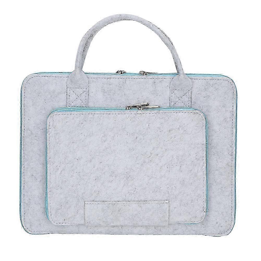 Felt Laptop Notebook Bag with Handle and Pocket Computer Case(15'') 2025