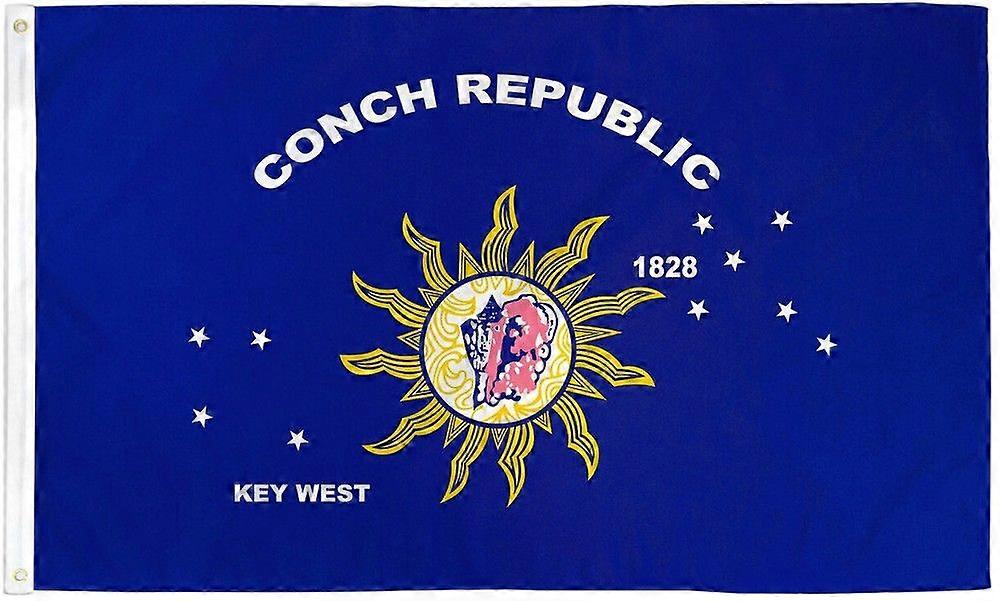Key West Flag House Drapeau Conque République Drapeau Style B 178