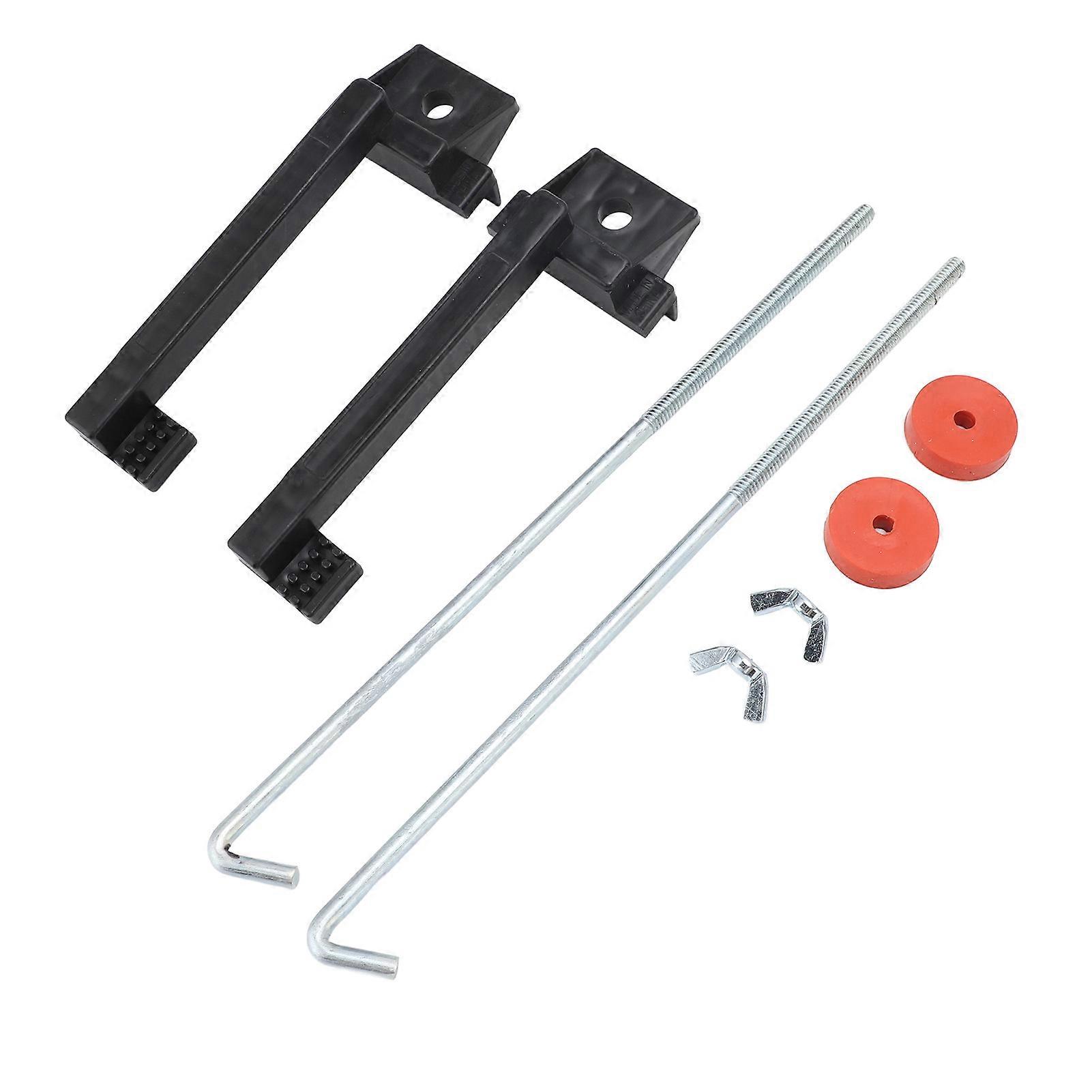 Battery Hold Down Kit with 10in Metal J Bolts Stable Fixation