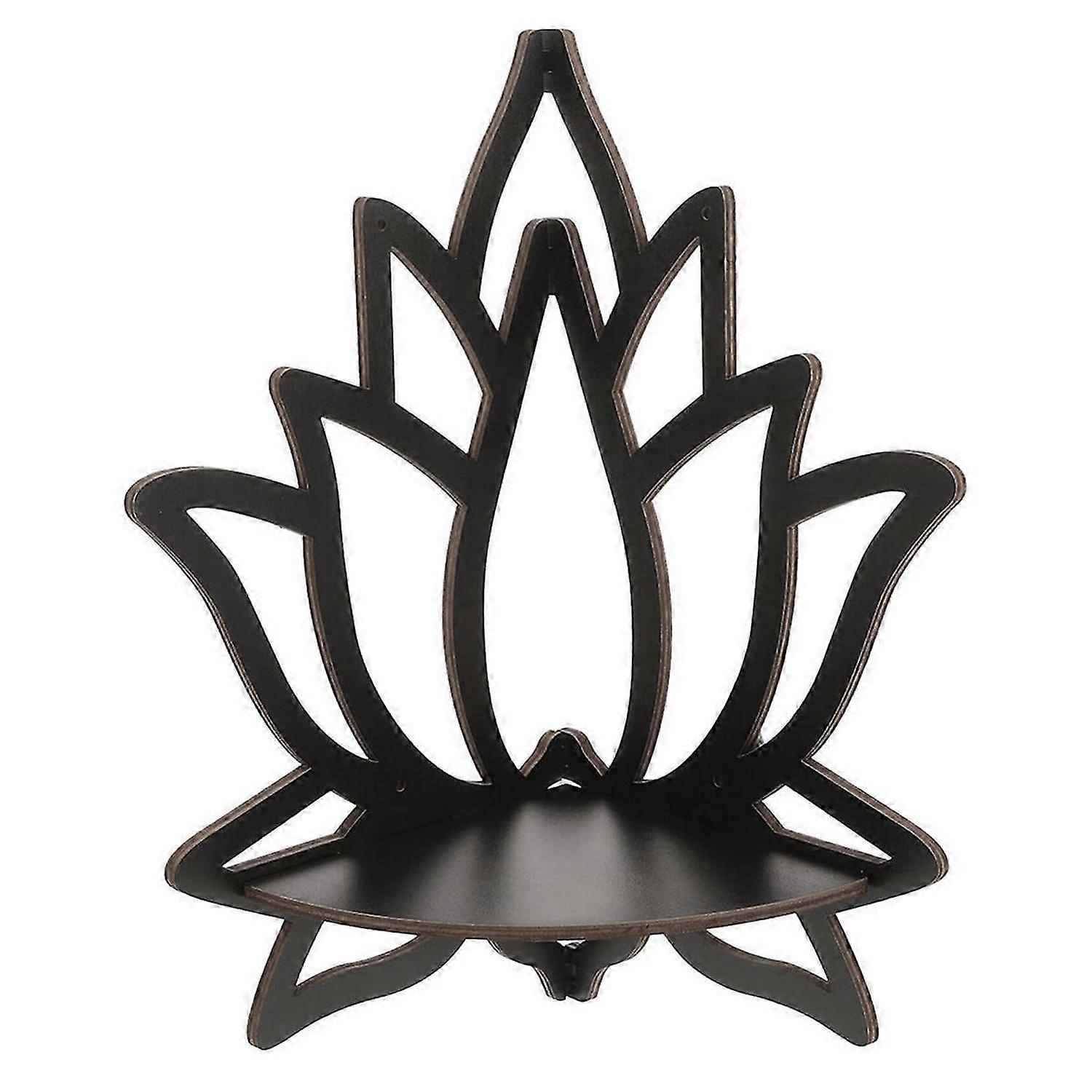 Wall Mount Floating Shelf Decorative Flower Plant Display Shelf