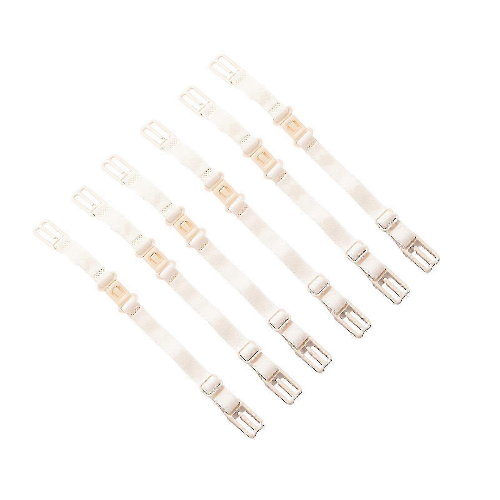 6Pcs Bra Strap Holder Clips Nonslip Elastic Design for Extra Support and Stability In Everyday Wear or Special Occasion