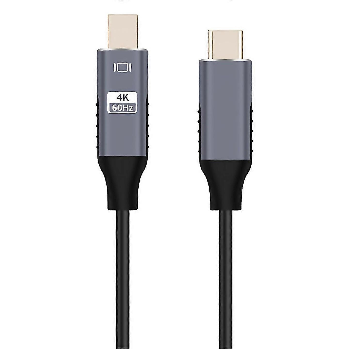 For Usb C To Mini Displayport Cable Usb Type C For Thunderbolt 3 To Mini Dp Cord 4k Adapter Cable