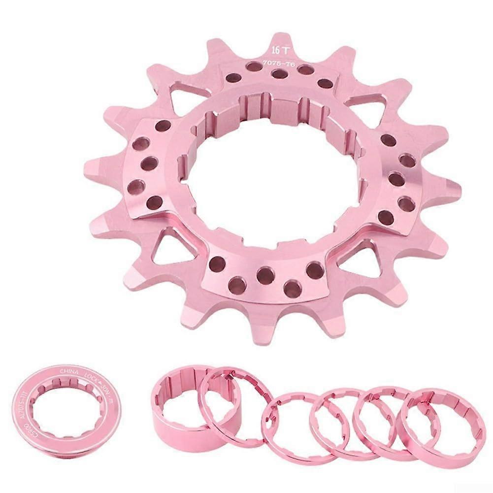 Engineered Aluminum Alloy Single Speed Flywheel With Light Black Finish, 18T, Gasket Included, Protective Features