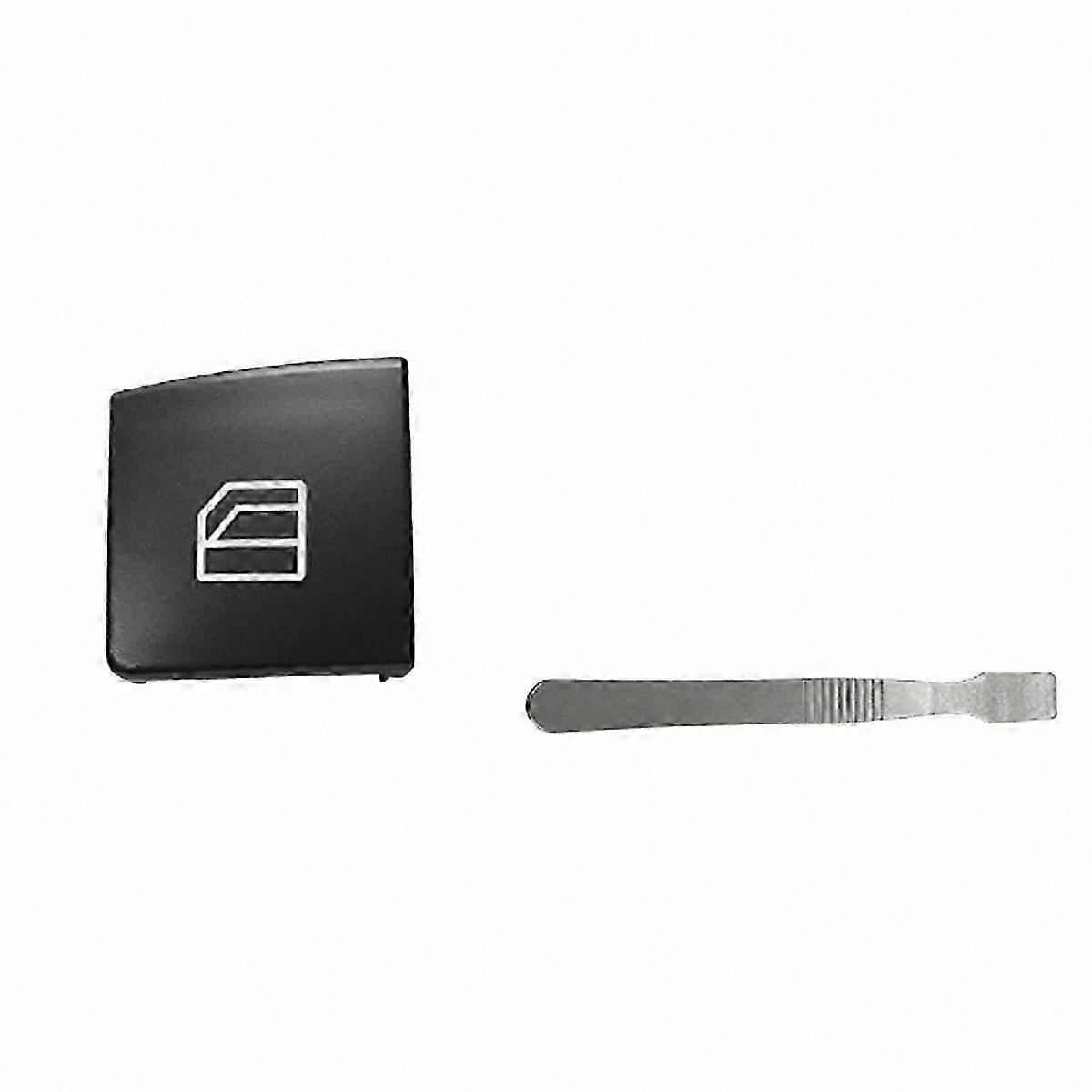 Window Lift Switch Button Cover with Installation Tools for C-CLASS W204 GLK Models