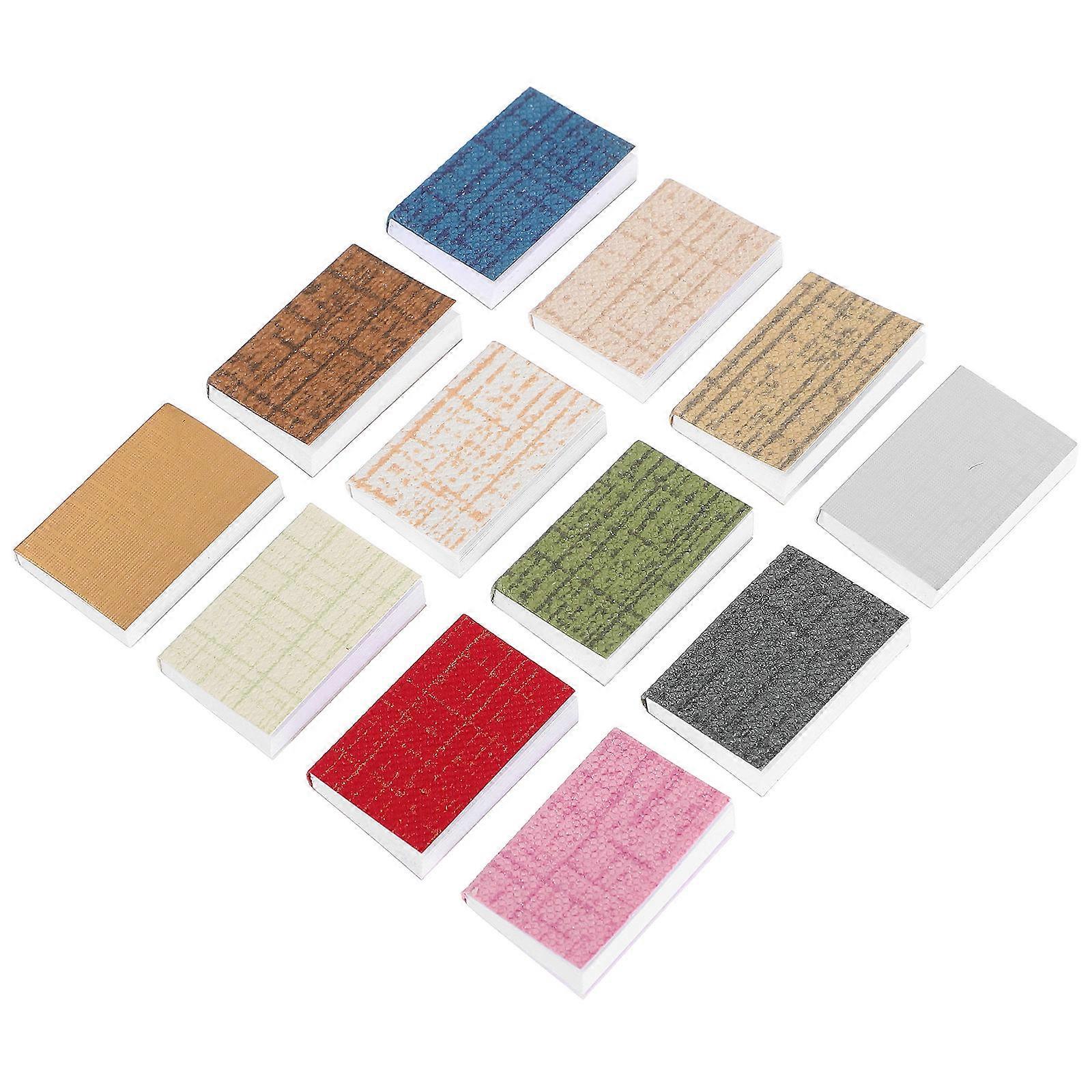 Miniature Dollhouse Accessories Books for DIY Crafts 24Pcs