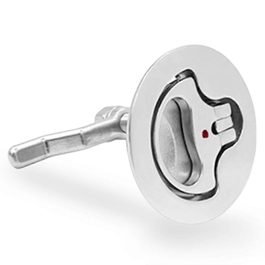 Boat Cam Deck Latch Lock Mirror Polished Hatch Pull Lift Ring Accessories