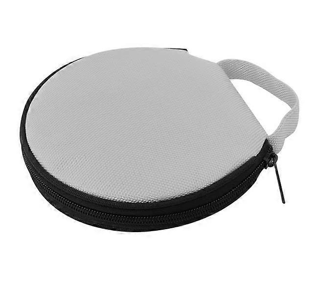 Portable 20 Capacity CD DVD Disc Storage Case Bag Wallet For Car Home Office Use Gray CD/DVD Media Organizer Travel Case
