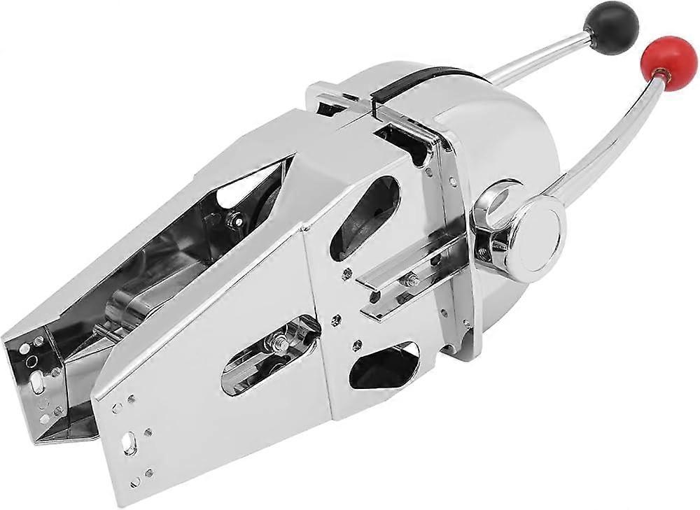 Universal Marine Dual Lever Throttle Control Mount Zinc Alloy Engine Control For Outboard And Inboard Boats
