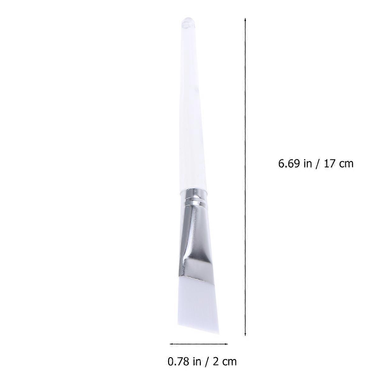 Makeup Mask Brush Clear Handle Brush for Face Mask Use 1Pcs