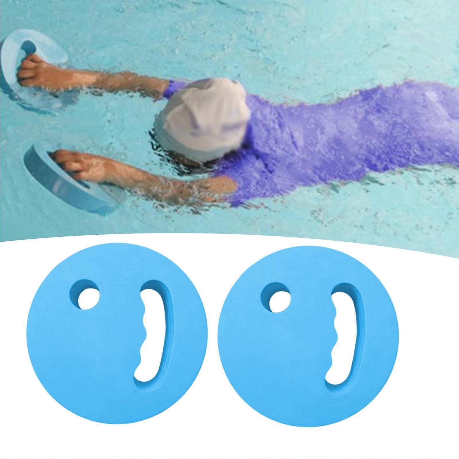 2x Water Exercise Discs Underwater Resistance Lightweight Swim Discs Compact