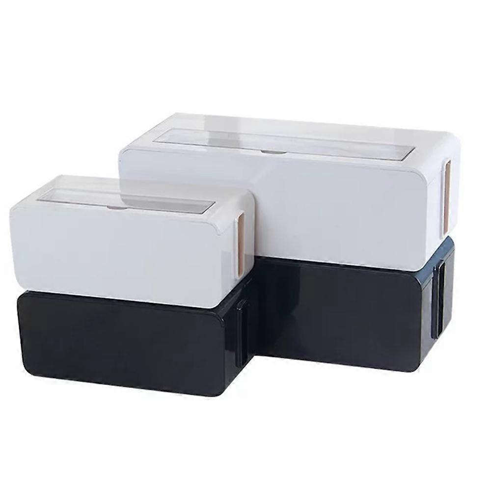 Cord Hider Box for Organizing 3Pcs Strip Cable Storage