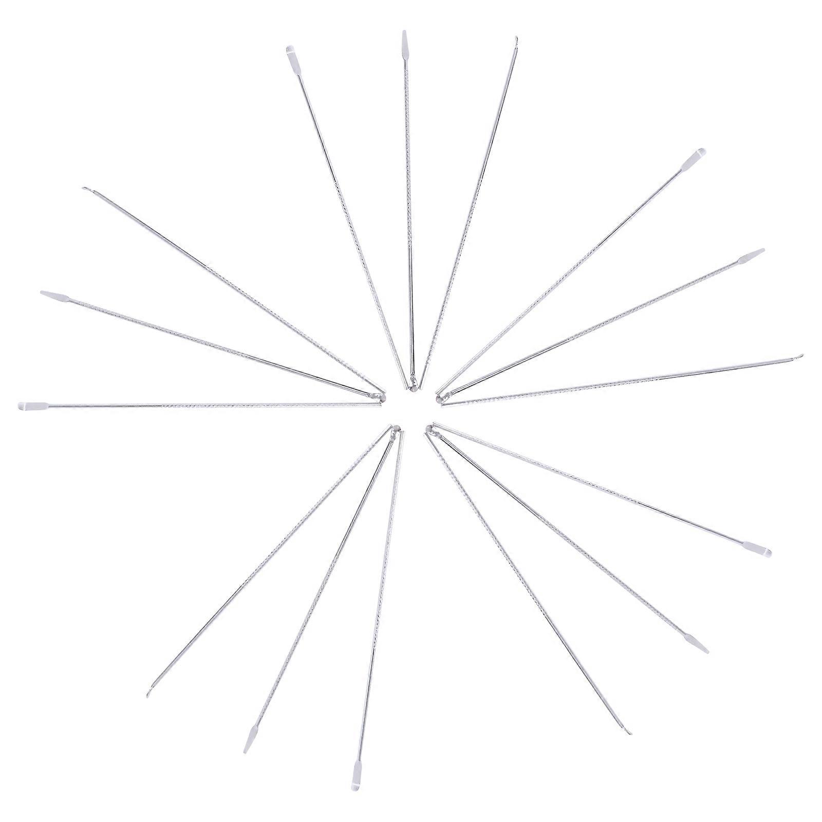 Earwax Spoons Stainless Ear Cleaning Tools for Home Use 45Pcs Silver