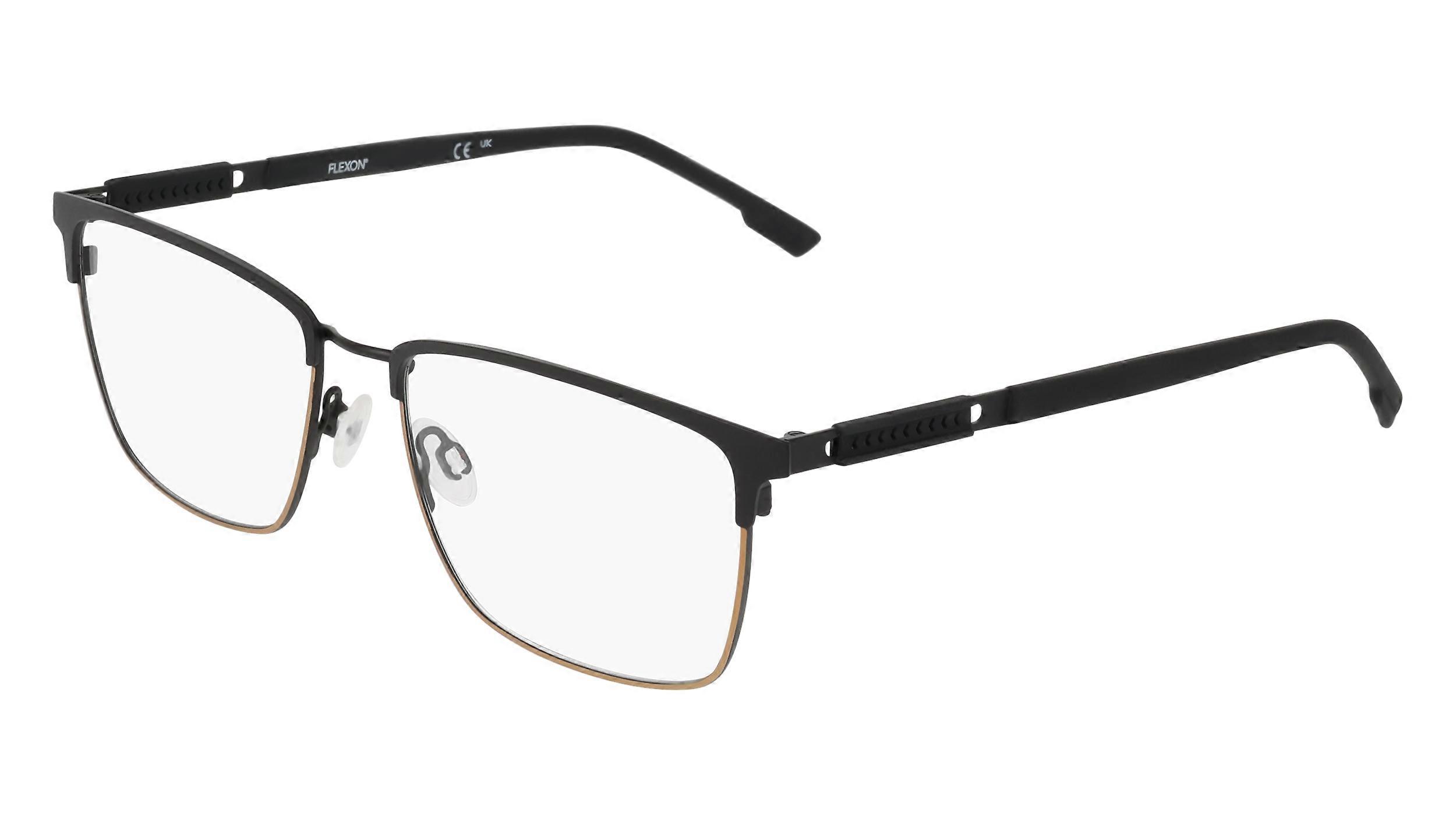 Eyewear Frames FLEXON FLEXON E1161 002 MATTE BLACK 55/17/145 MALE
