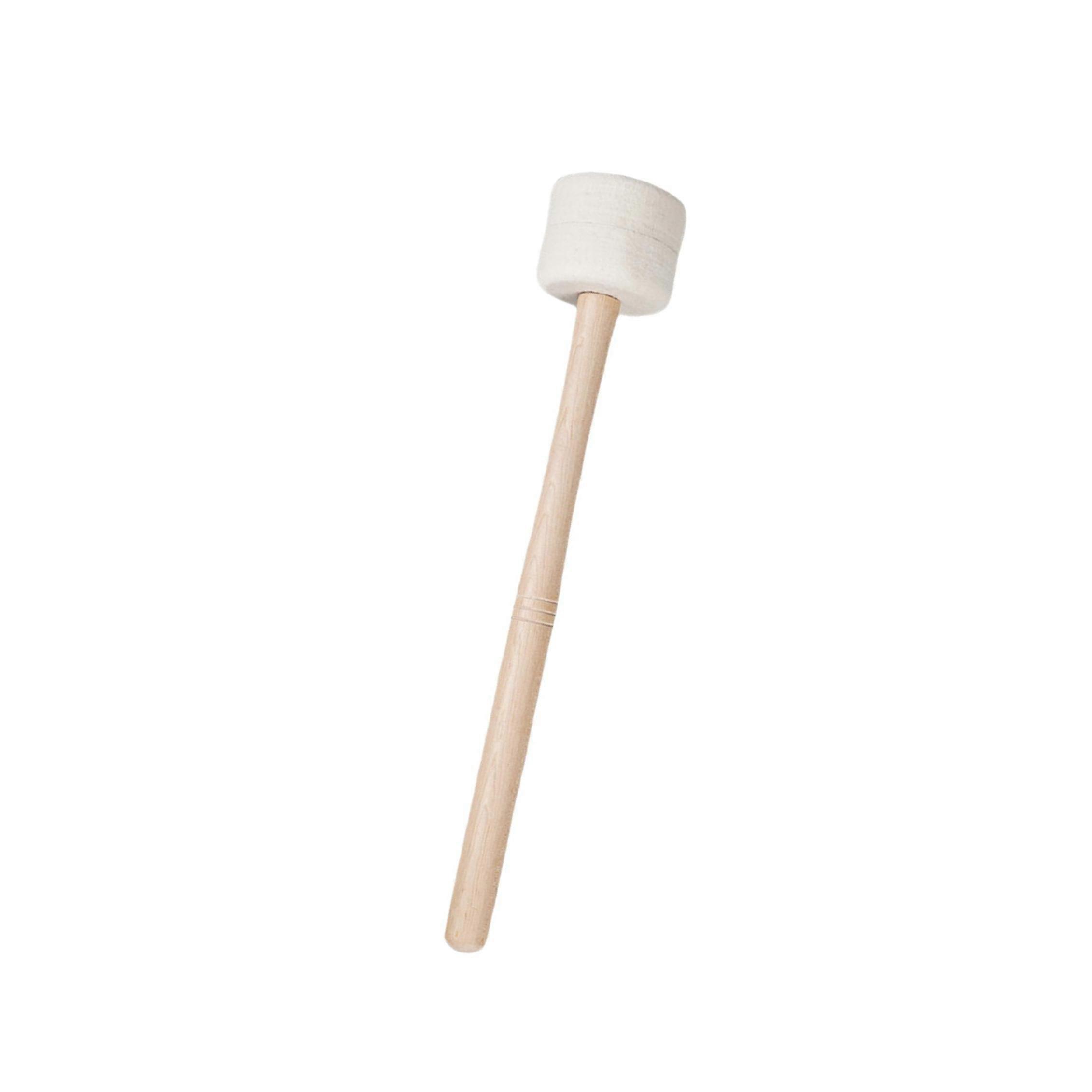 Drum Mallet Stick 34cm with Wood Handle Drum Stick for Drums Snare Drum