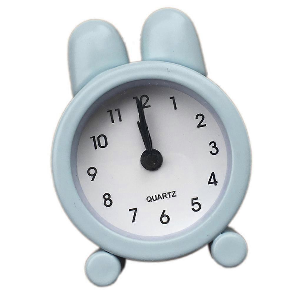 Alarm Clock Rabbit Ear Desktop Alarm Clock for Home Use 3Pcs Light Blue