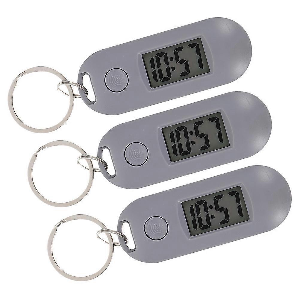 Small Electronic Watches Keychain Watch for Students 6Pcs Practical
