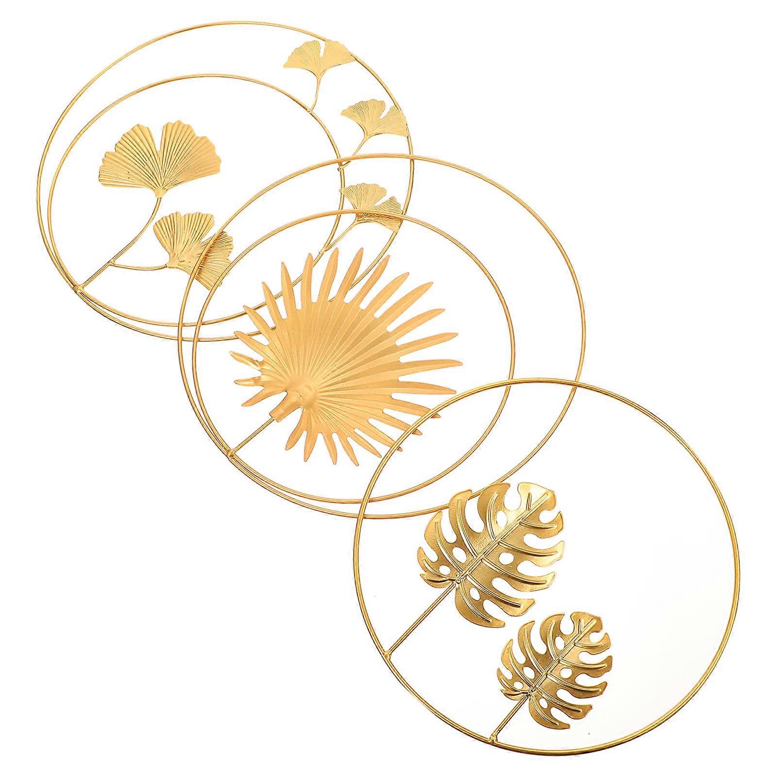 Hanging Iron Crafts for Decor 6Pcs Leaf Hanging Ornaments