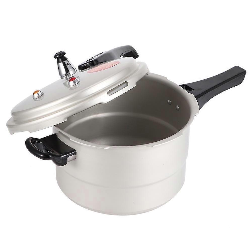 Explosion-Proof Pressure Cooker 20cm with Anti-Scald Handle, Stainless Steel, Steaming Layer, for Gas/Electric/Ceramic Stoves
