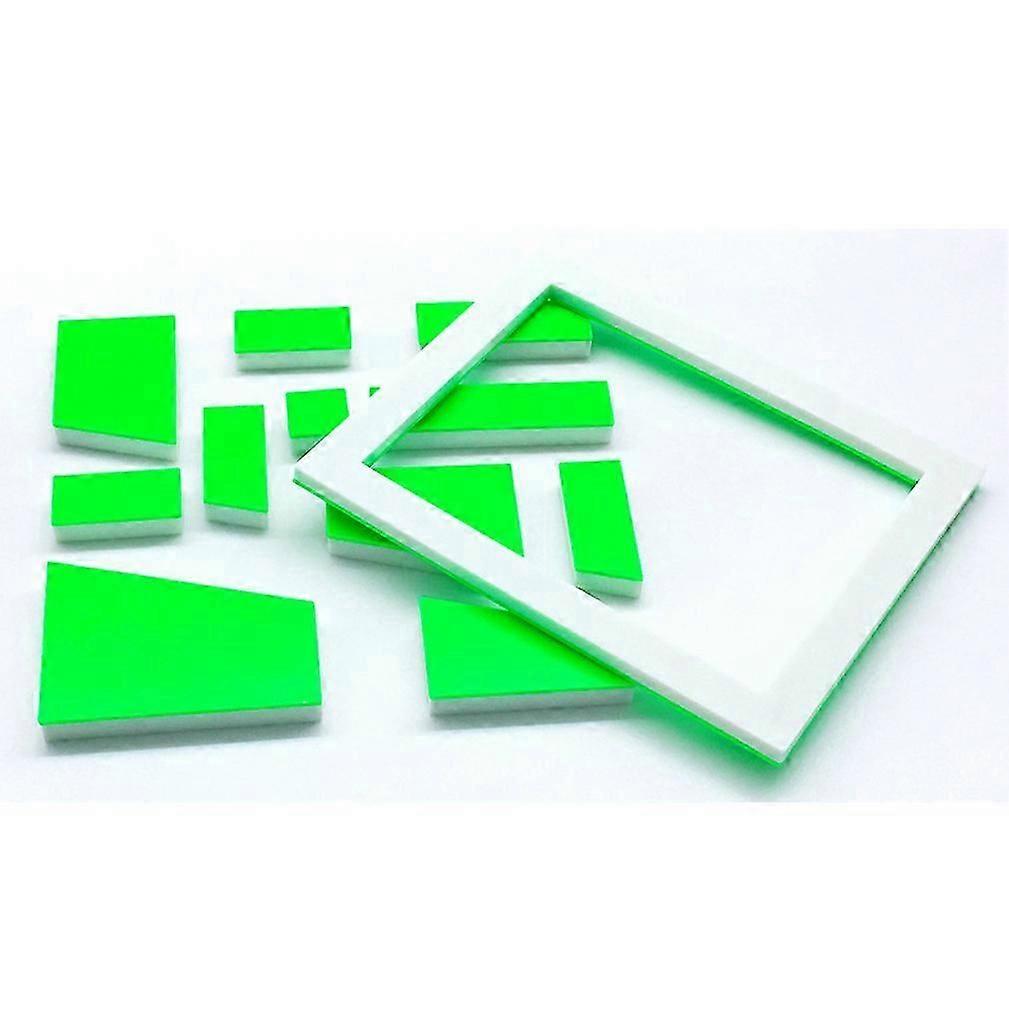 Plastic Miracle Block Area Never Change Magic Building Block Magic Tricks Sets Requisiten Spielzeug Perpetual Puzzle von Teny