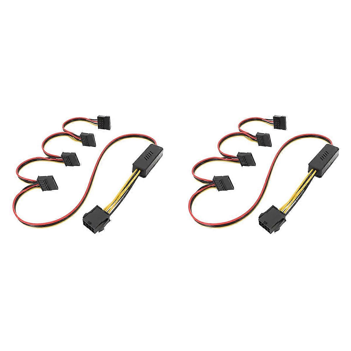 マザーボードCPU 8ピン - ハードドライブケーブル 12V - SATAハードドライブケーブル