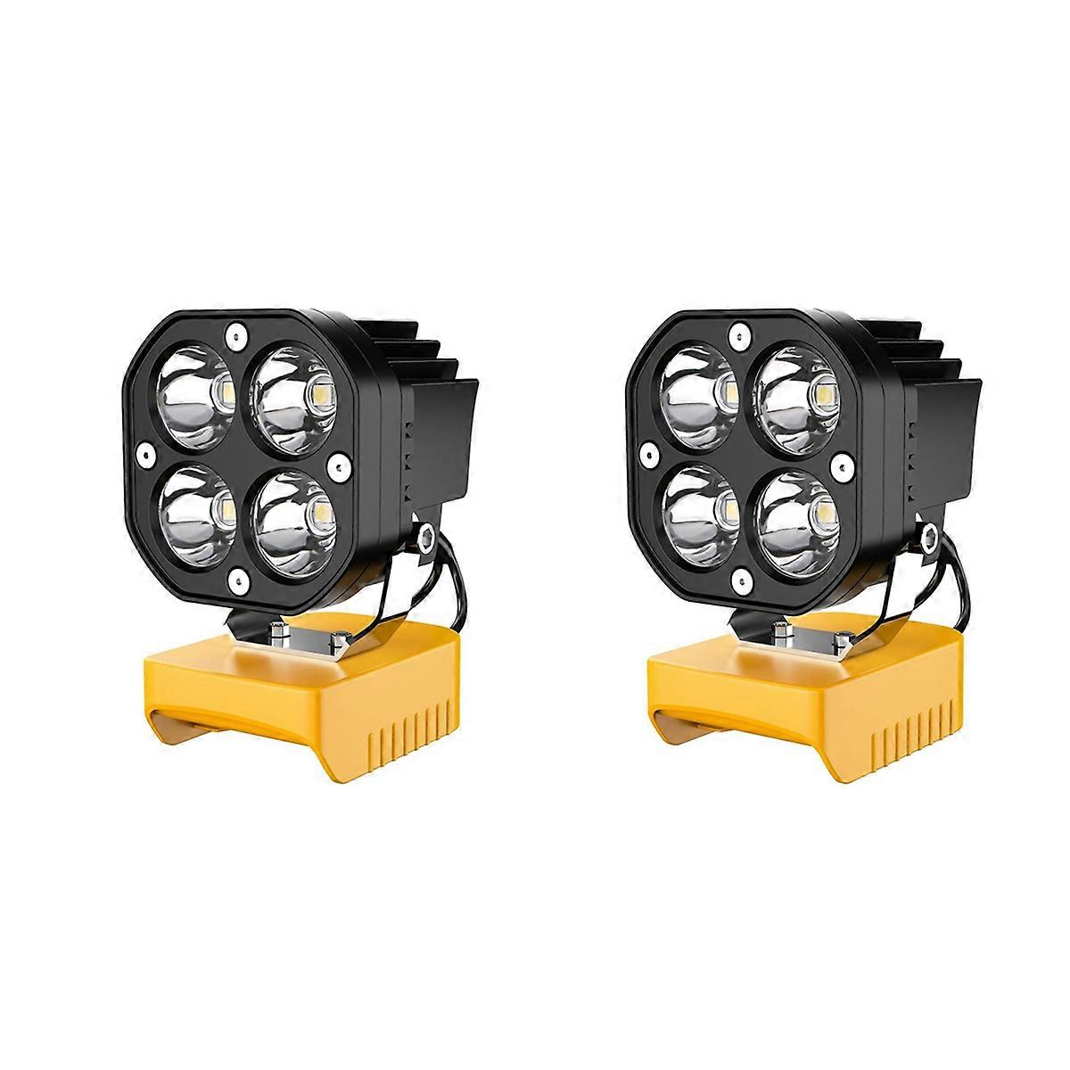 LED Work Light for 20V Battery,40W 6000LM Flashlight