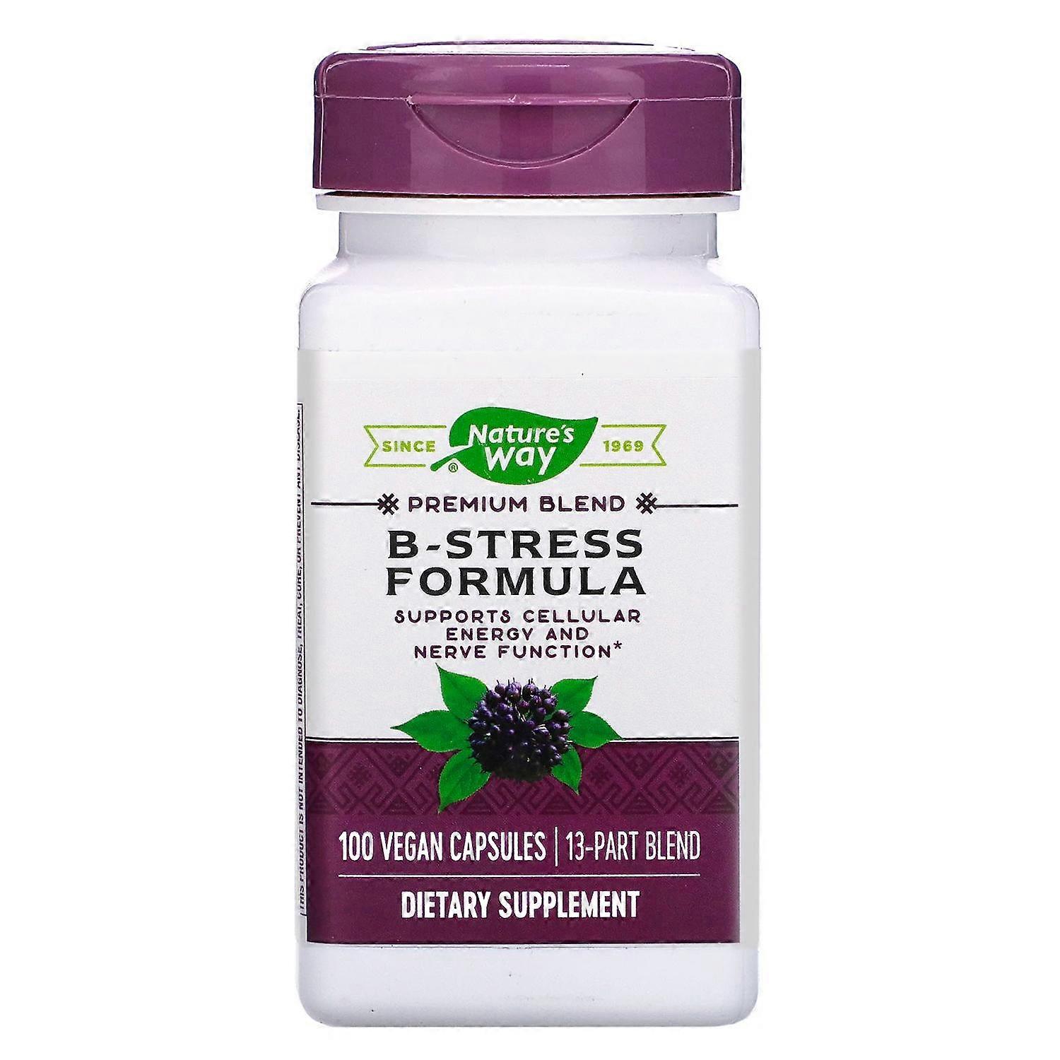 Nature's Way, B-Stress Formula, 100 Vegan Capsules