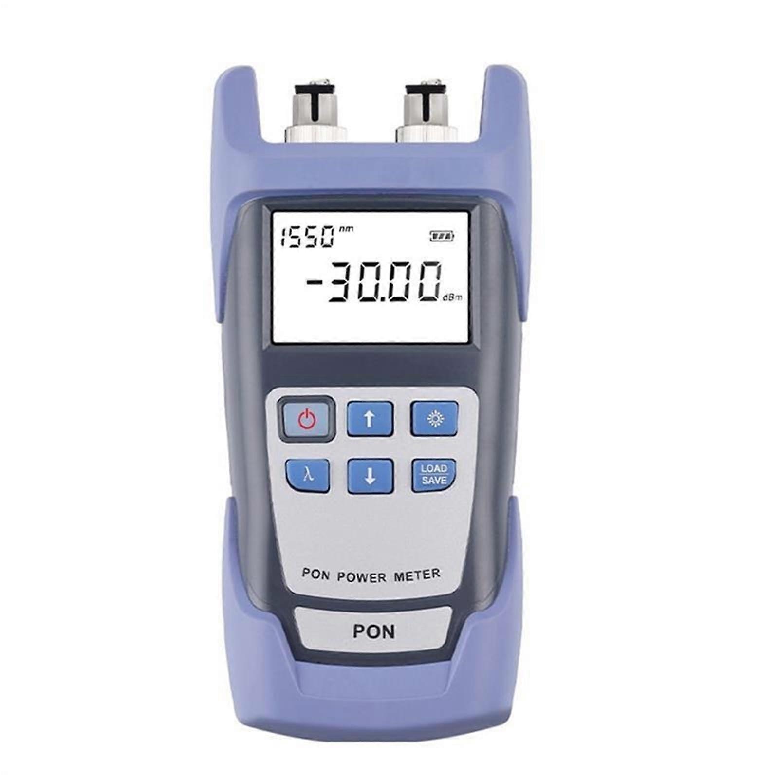 Network Cable Tester Handheld Fiber Optic PON Power Meter With Display For FTTX/ONT/OLT 1310/1490/1550 nm
