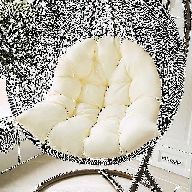 ブラックハンギングバスケットクッション スイングラタンチェアクッション ゆりかごクッション クッション