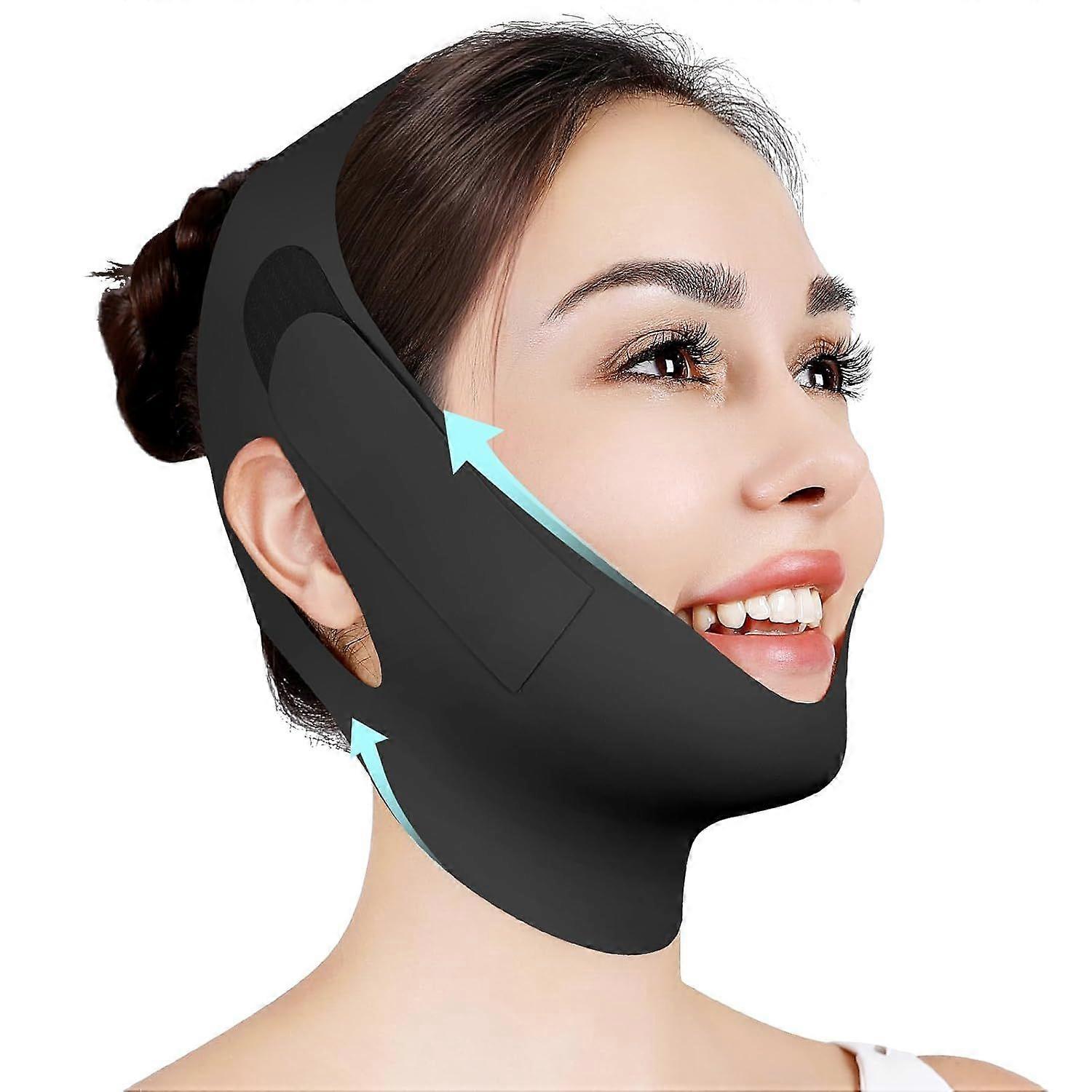 Chin Strap for Sleeping,Double Chin Reducer,Adjustable Chin Strap,Jaw