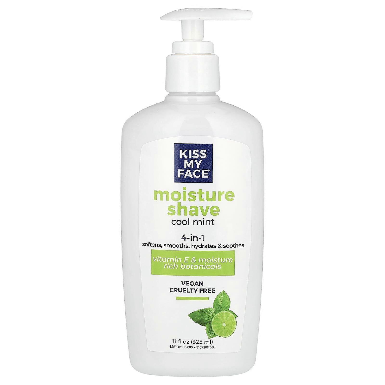 4 in 1 Moisture Shave, Cool Mint, 11 fl oz (325 ml)