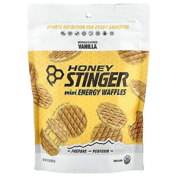Honey Stinger, Mini Energy Waffles, Vanilla, 5.3 oz (150 g)