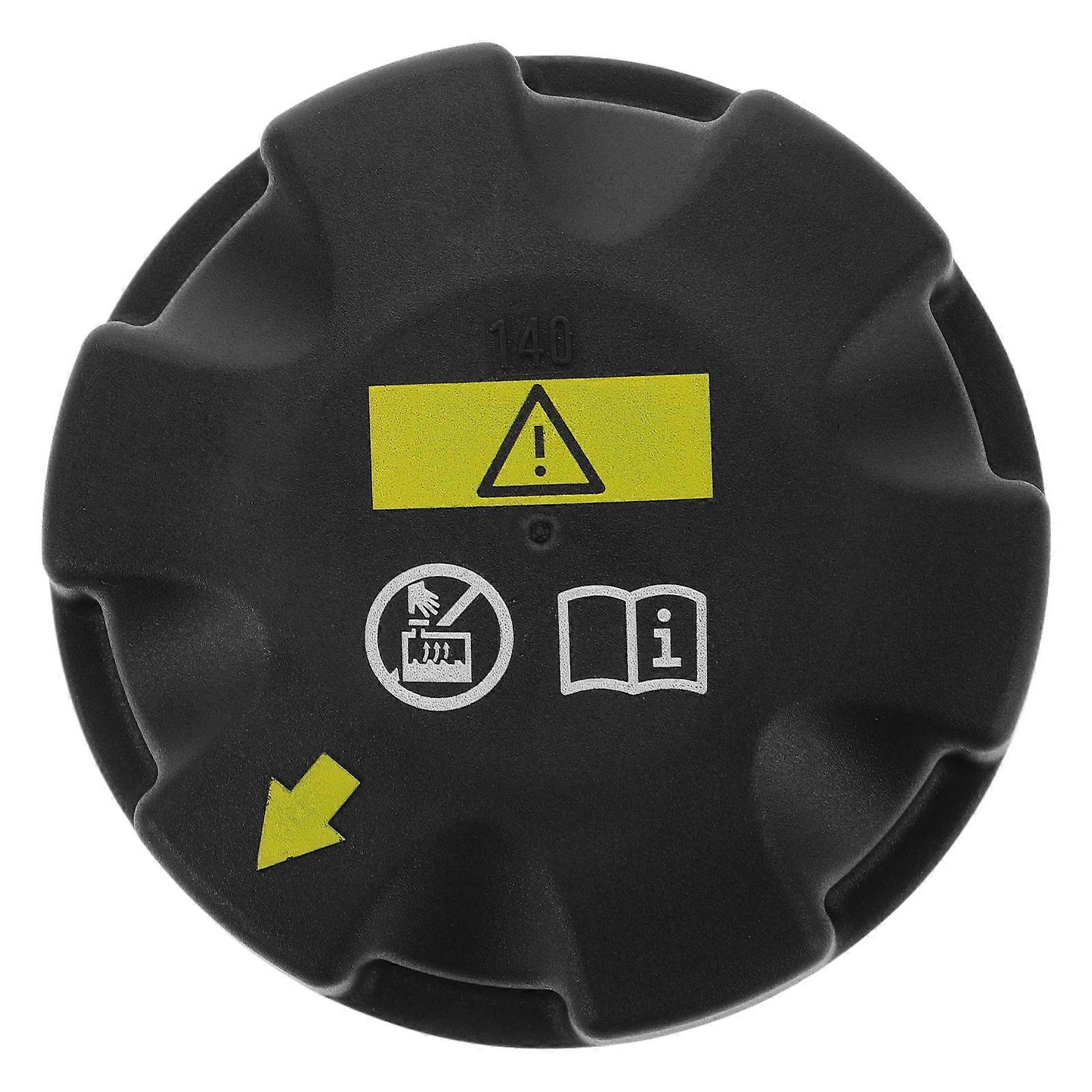 Coolant Overflow Tank Cap For Mechanics Engine Cooling System Black Easy Replacement 1Pack