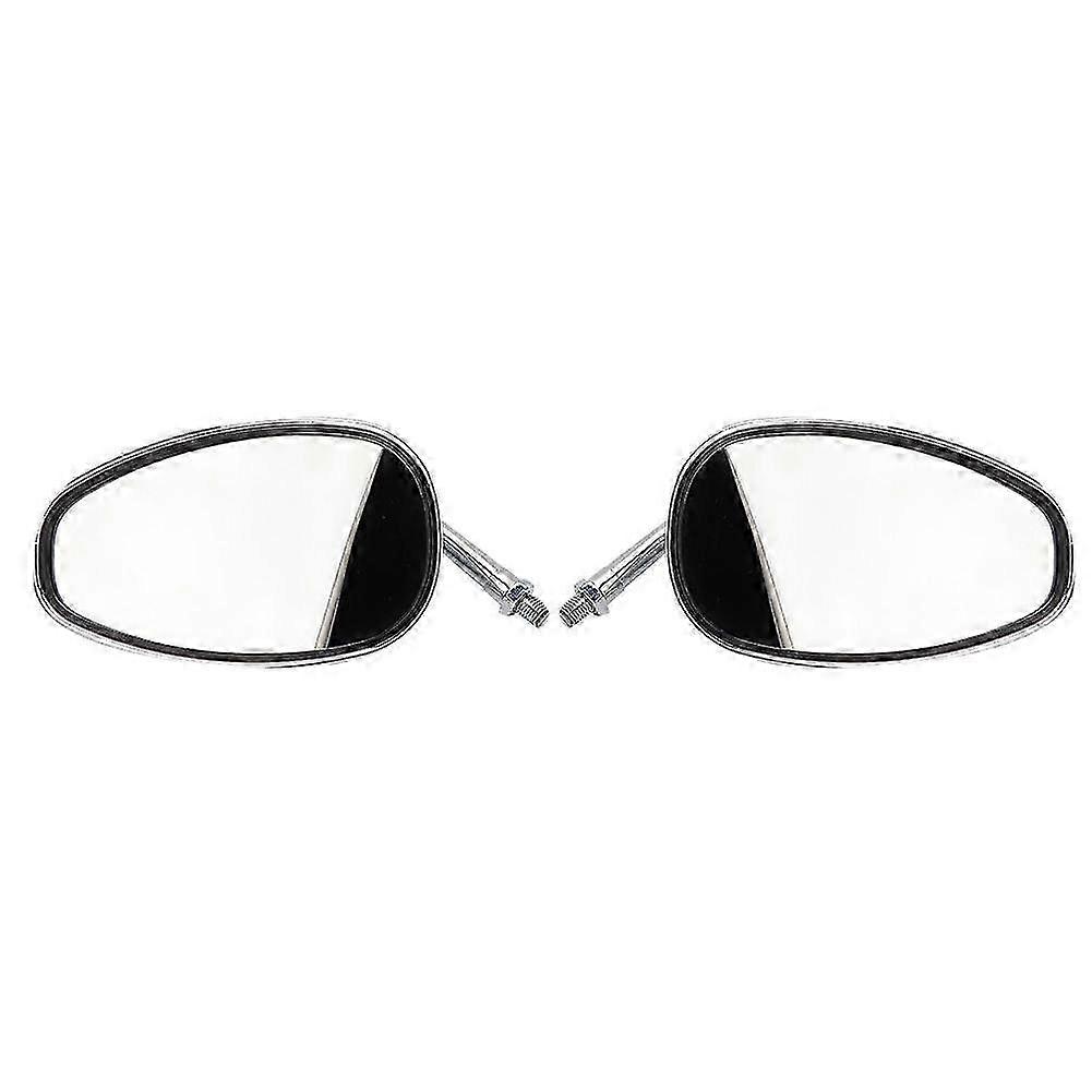 1Pair Electic Mobility Scooter Rear View Glass Reflective Mirror Modified Accessory