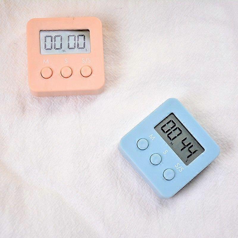 2 Pieces Electronic Timer Reminder Alarm Clock Students Studying for Postgraduate Examinations Kitchen Stopwatch Timer Time Management Countdown Timer