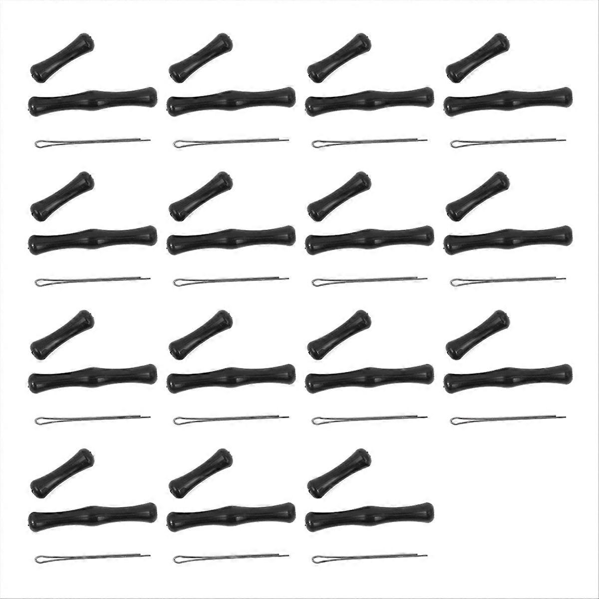 15 Set Erwachsene Bogen Fingerschutz Bogenschießen SchützendSchwarz