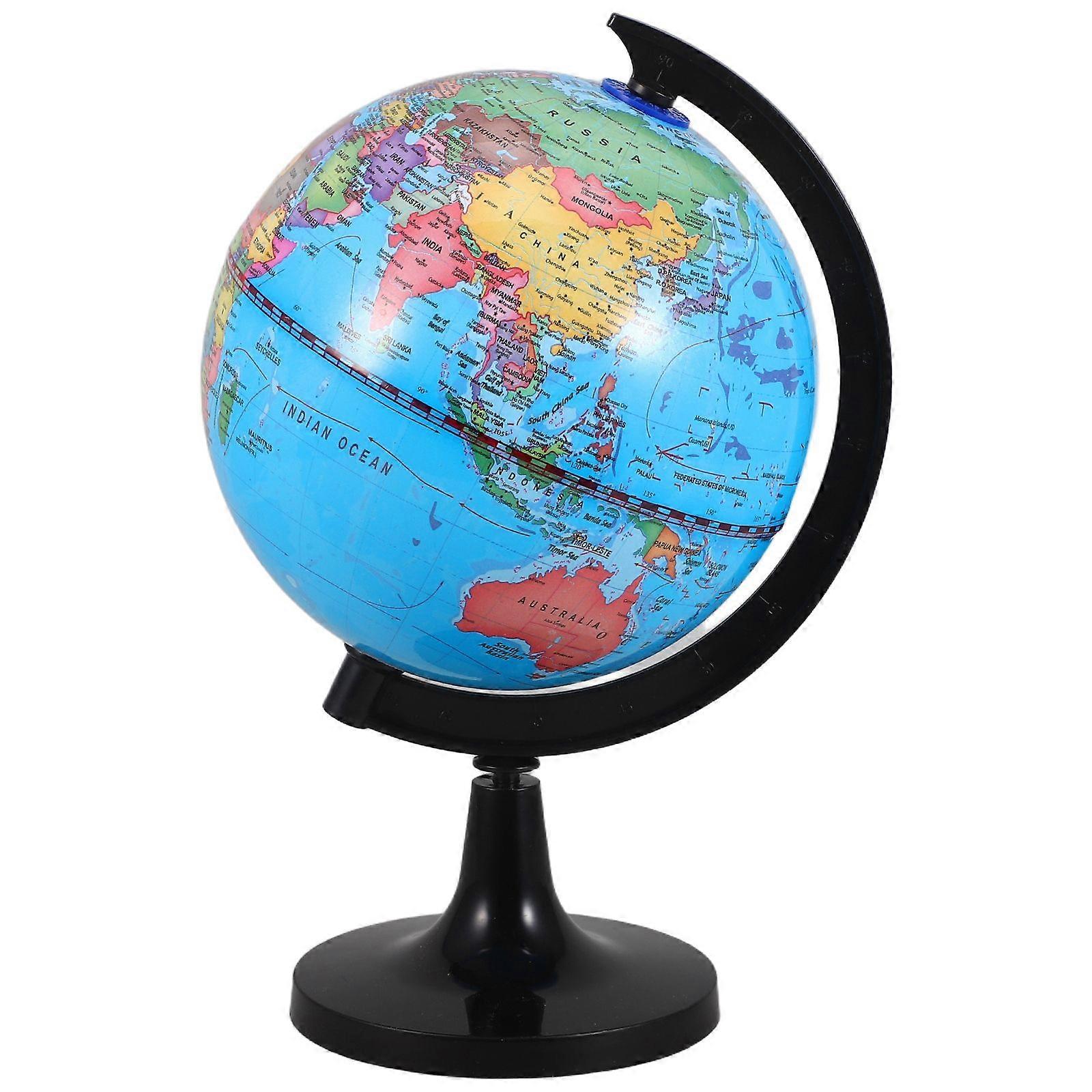 Educational Globe For Kids: Rotating Earth Globe With Stand - Learning Tool For Elementary Classroom Home School Office
