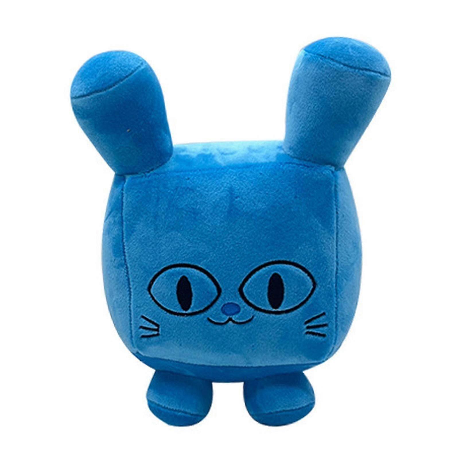 تيتانيك الأزرق بالون القط أفخم لعبة محشوة دمية الحيوان وسادة الحيوانات الأليفة محاكي