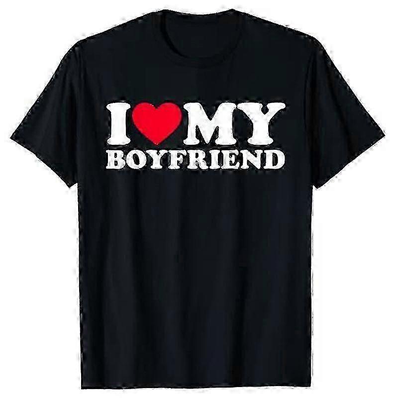 Camiseta estampada I Love My Girlfriend