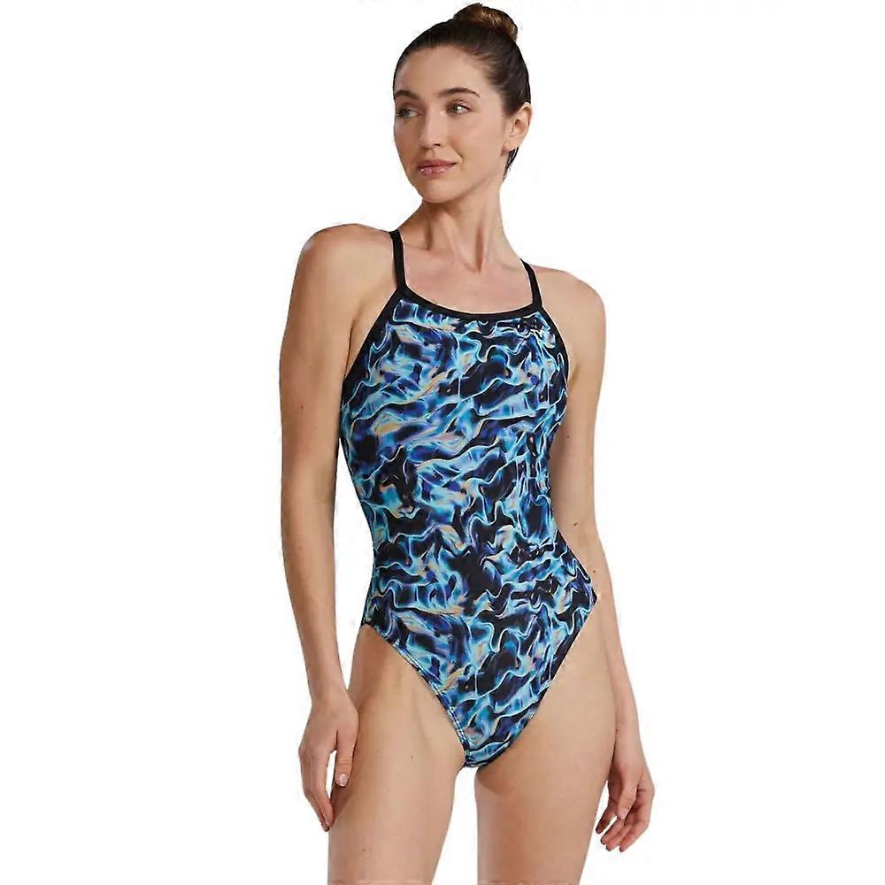 TYR Energia Durafast Elite Diamondfit 泳衣 - 蓝色