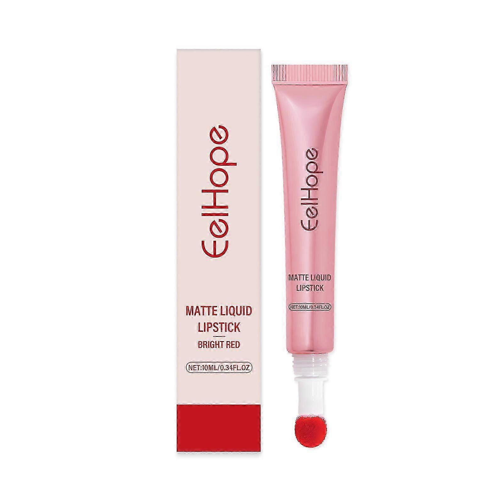 Matte Liquid Lip Gloss Series Naturally Easy Color Colorful Lip Gloss Non-Stick Cup Multi-Color Moisturizing Lip Gloss