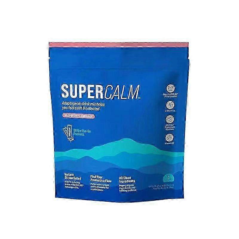 Raspberry Supercalm 20-Count Detox Health Nutritional Drink