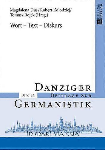 Wort Text Diskurs Gebundenes Buch