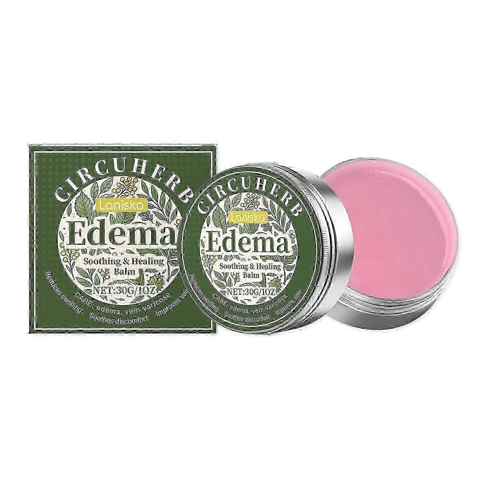 Balm for Edema Improves Vein Varicose for External Use